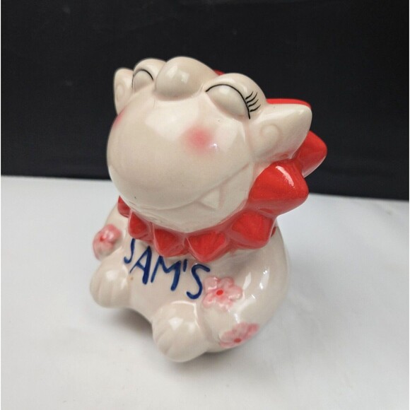 Sam's Restaurant Lion Dog Shisha Tiki Mug Ryukyu Islands Okinawa Japan with Logo - Picture 5 of 10